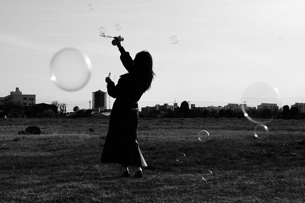 Bubble art print by Arata Kaido for $57.95 CAD