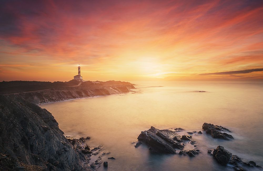 Favaritx sunrise 7R20215 art print by Joanaduenas for $57.95 CAD