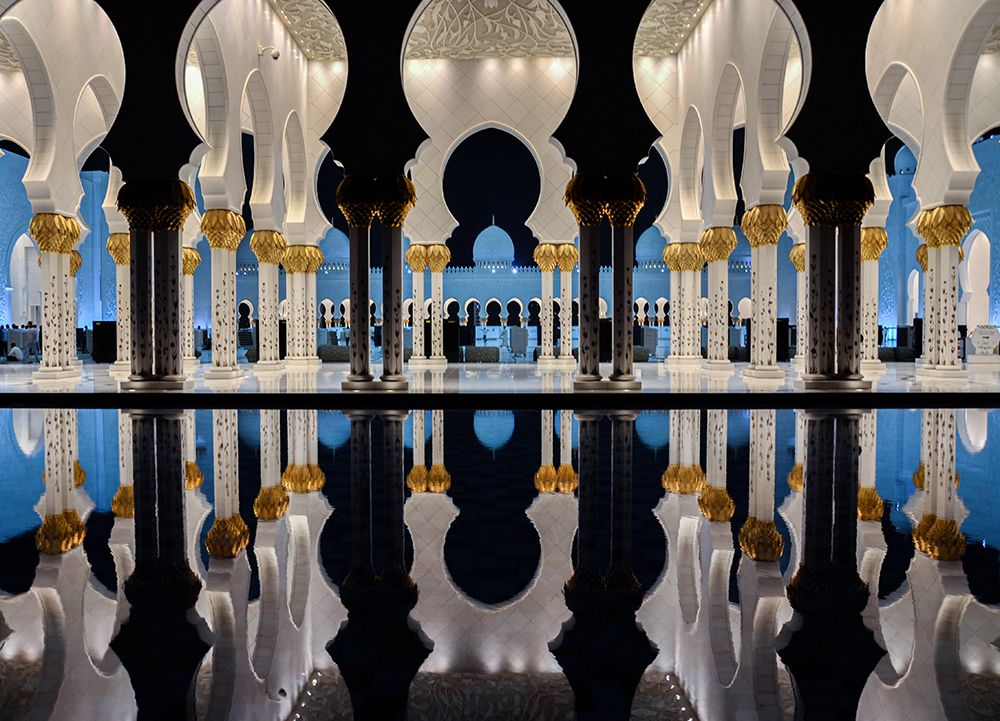 Blue Hour A Reflection art print by Mrinal Nath for $57.95 CAD