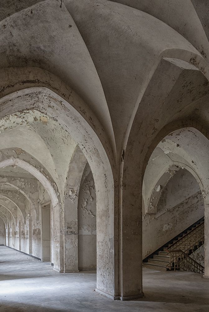 An old Jesuit monastery art print by Natascha Worseling for $57.95 CAD