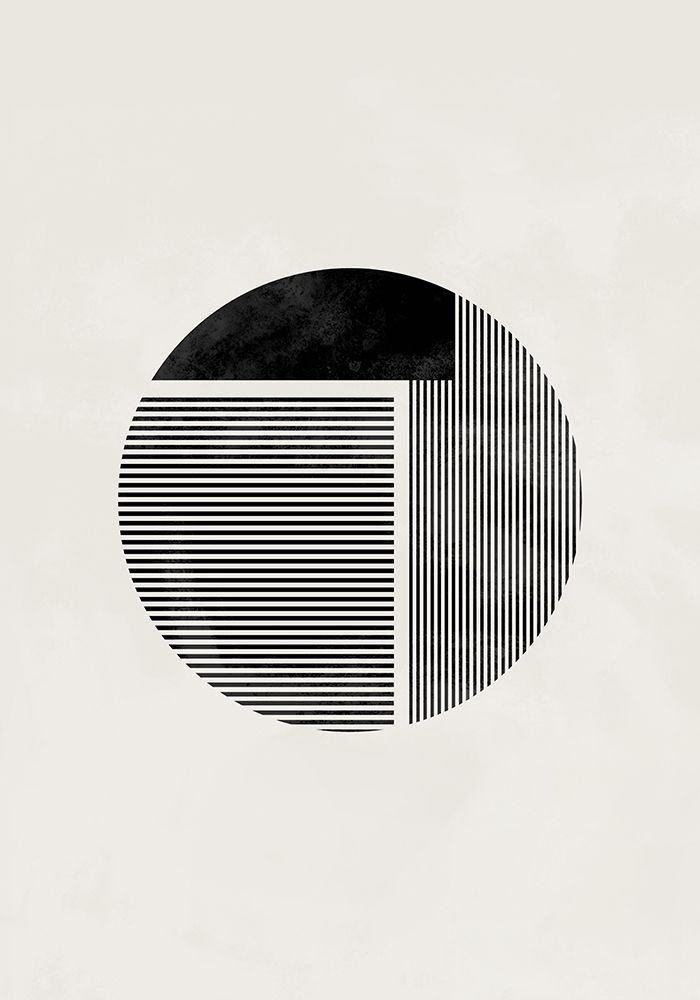Minimalist round art print by 1x Studio II for $57.95 CAD