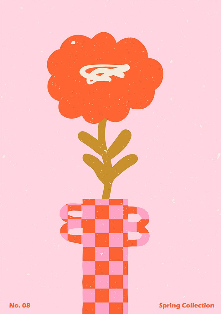Spring Flower #08 art print by NKTN for $57.95 CAD