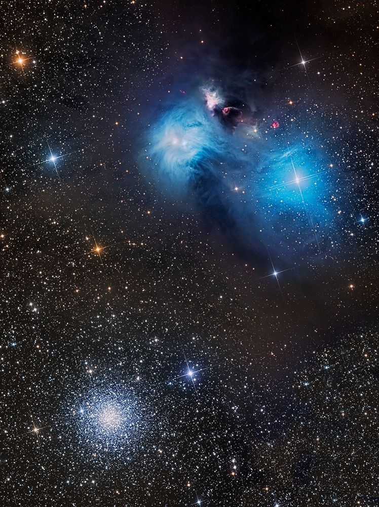 Blue Eyes And A Smile - Ngc 6726 art print by Vikas Chander for $57.95 CAD