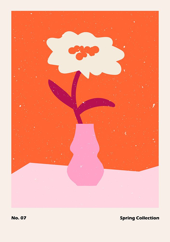 Spring Flower #07 art print by NKTN for $57.95 CAD