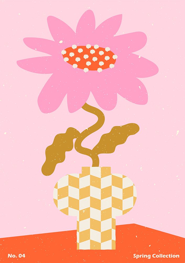 Spring Flower #04 art print by NKTN for $57.95 CAD