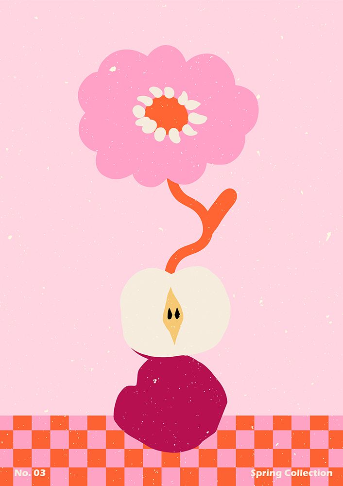Spring Flower #03 art print by NKTN for $57.95 CAD