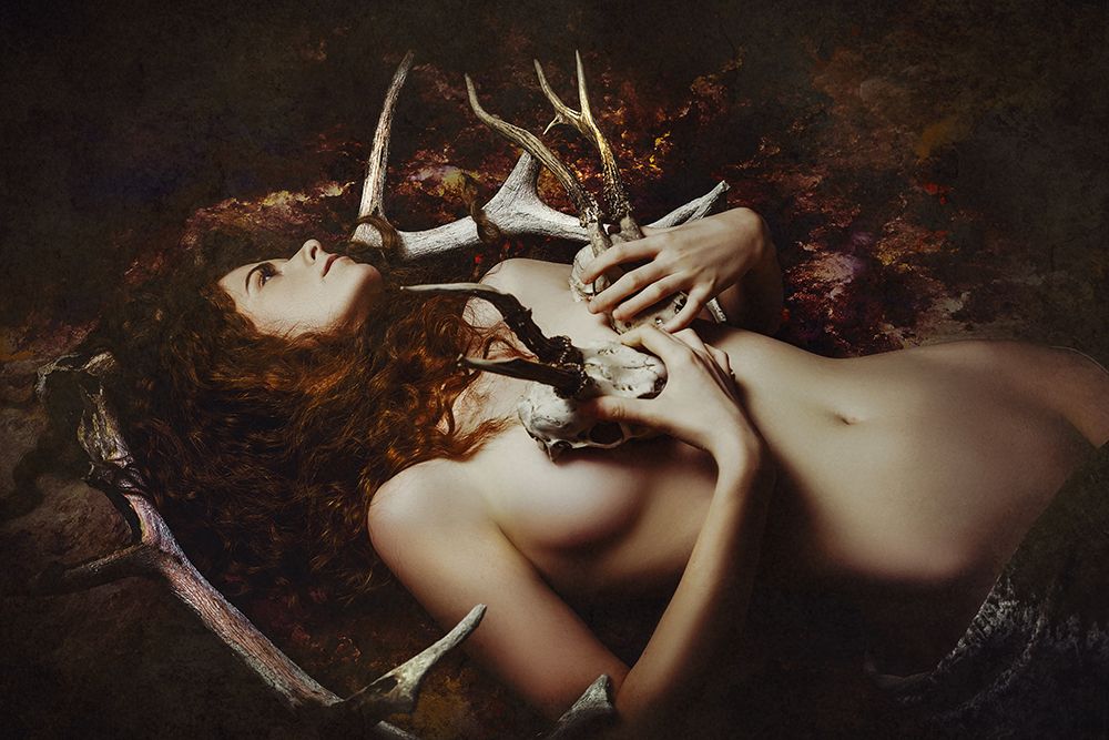Never Invoke The Gods Unless You Want Them To Appear art print by Ruslan Bolgov (Axe) for $57.95 CAD