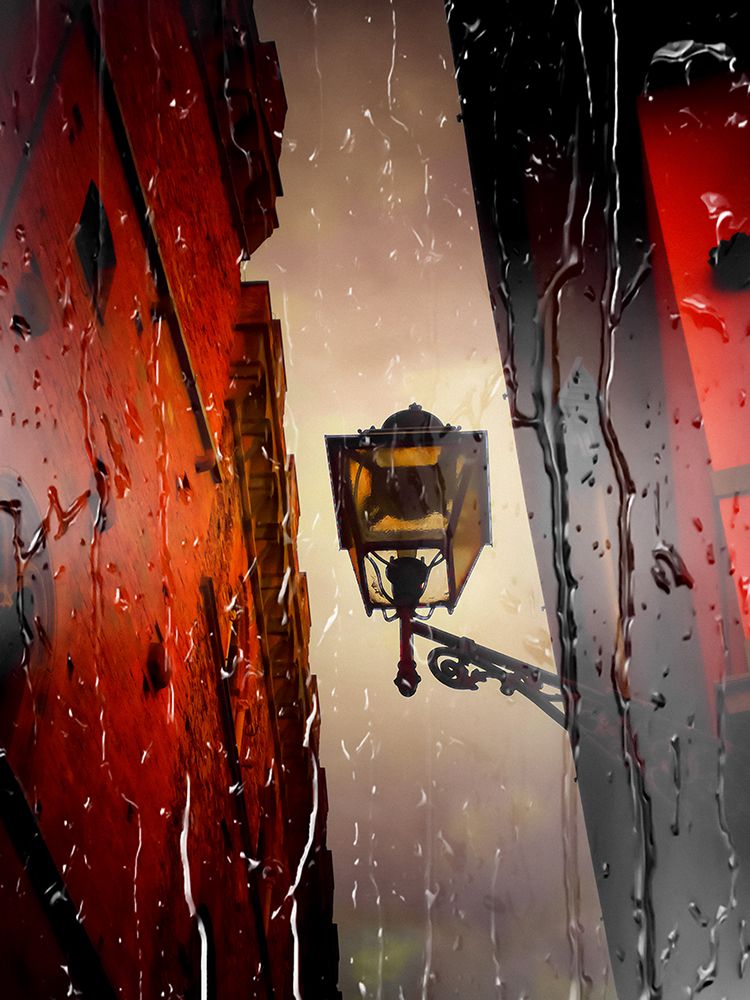 Street Light art print by Jasmine for $57.95 CAD