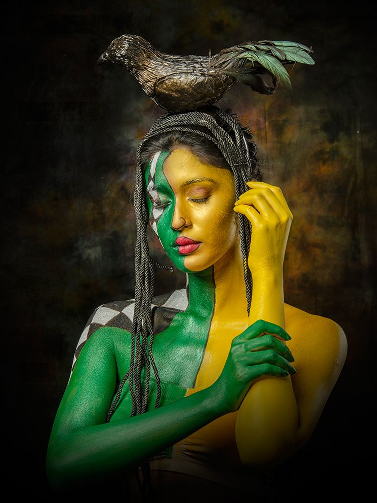 QUEEN OF BLACK MAGIC art print by Partha Bhattacharyya for $57.95 CAD