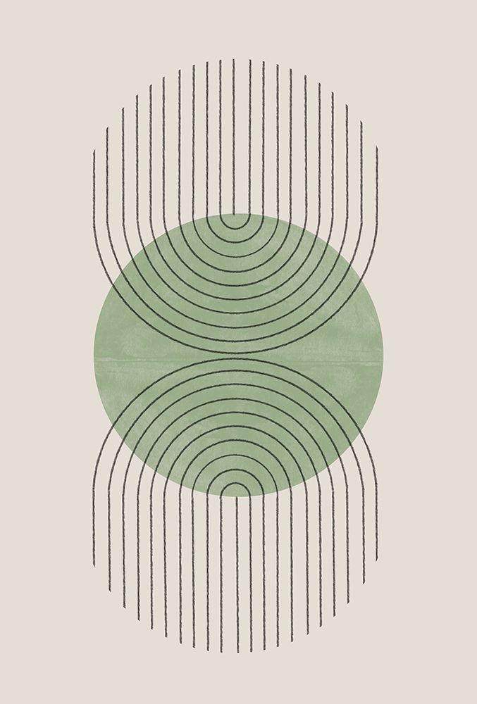 Perfect Point Green art print by The Miuus Studio for $57.95 CAD