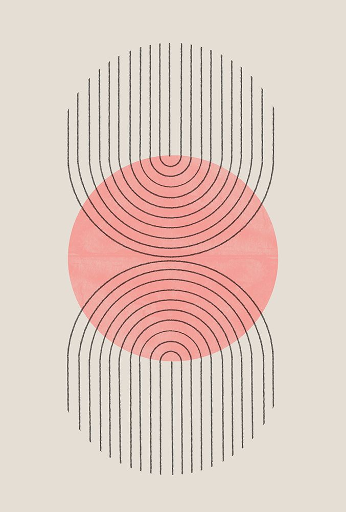 Perfect Point Peach art print by The Miuus Studio for $57.95 CAD