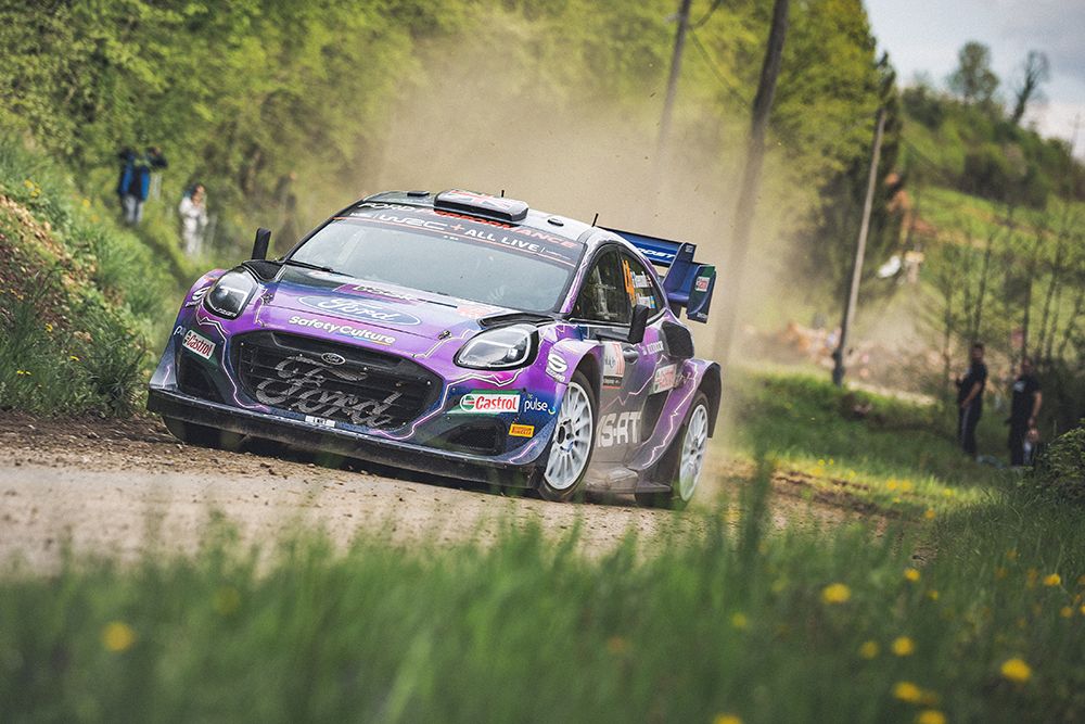 Ford Puma WRC Croatia Rallye 2022 art print by Gabor Bertok for $57.95 CAD