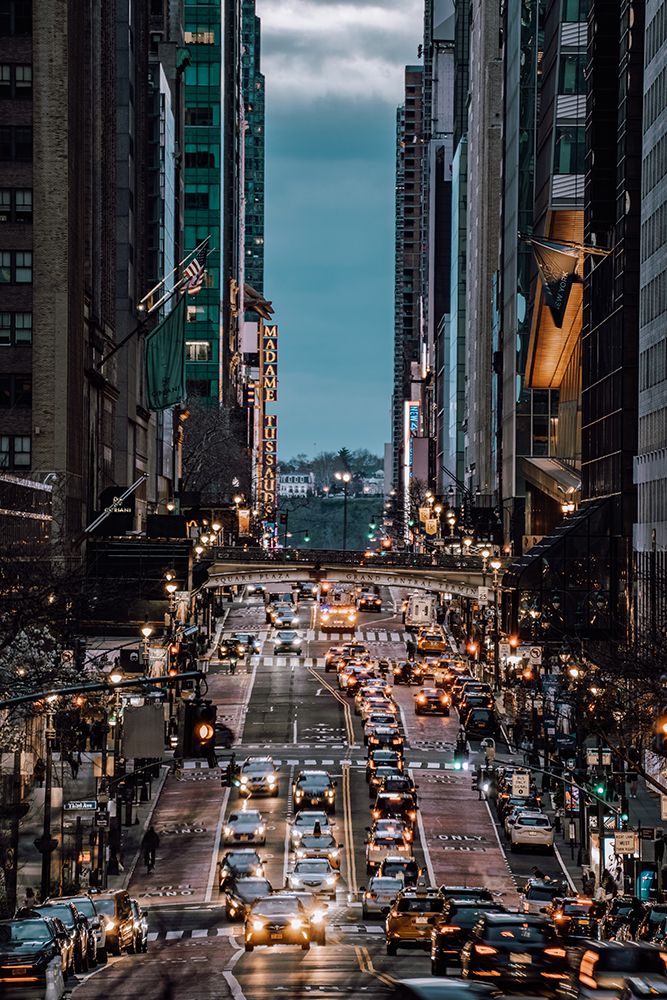 42th Street art print by Gengchen Wang for $57.95 CAD