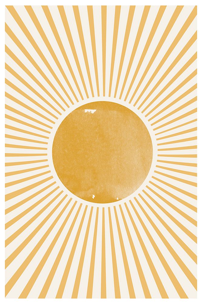 Boho Sun art print by The Miuus Studio for $57.95 CAD