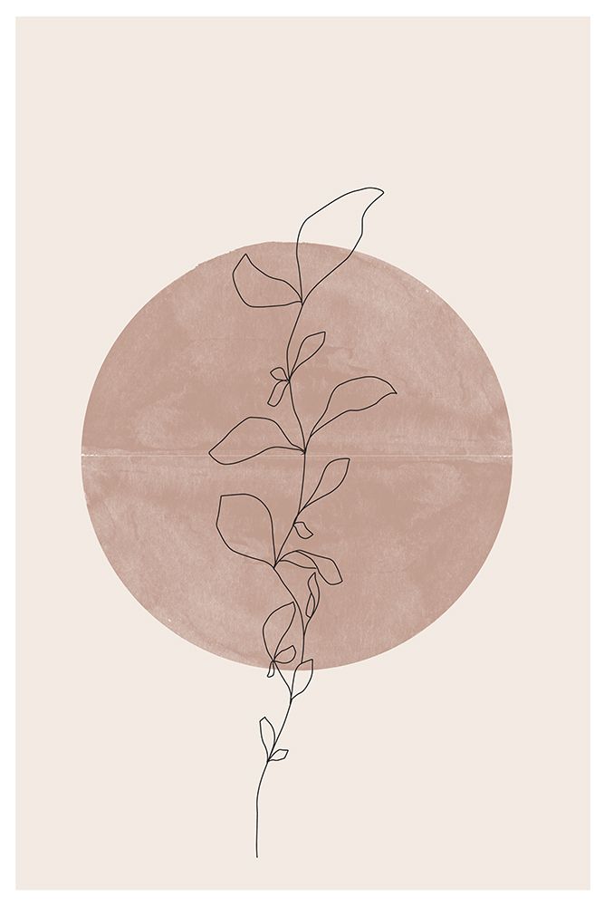 Line Flower art print by The Miuus Studio for $57.95 CAD