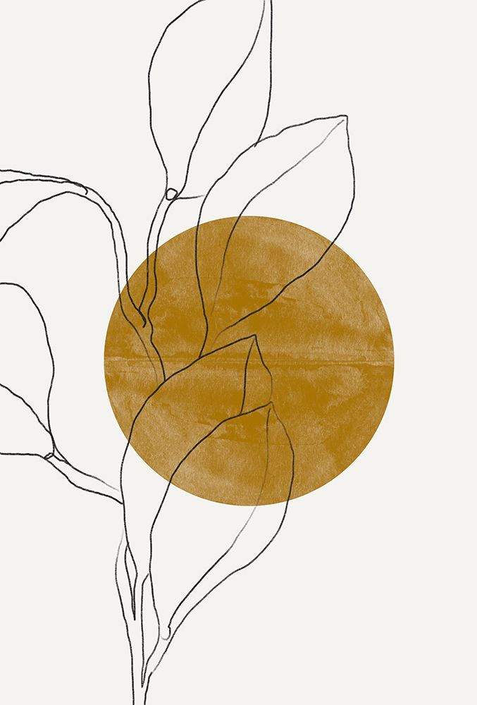 Plant and Sun art print by The Miuus Studio for $57.95 CAD