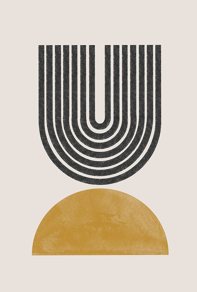 Mid Century Modern No1. art print by The Miuus Studio for $57.95 CAD
