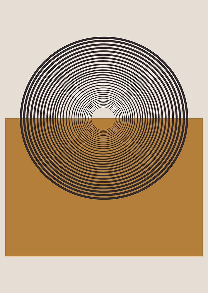 Retro Landscape art print by The Miuus Studio for $57.95 CAD