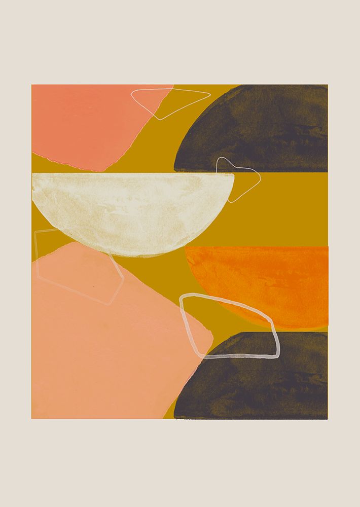 Abstract Composition art print by The Miuus Studio for $57.95 CAD