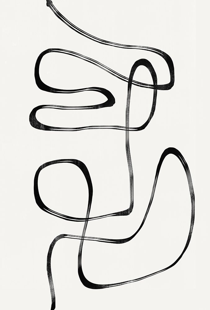 Abstract Line No5. art print by The Miuus Studio for $57.95 CAD