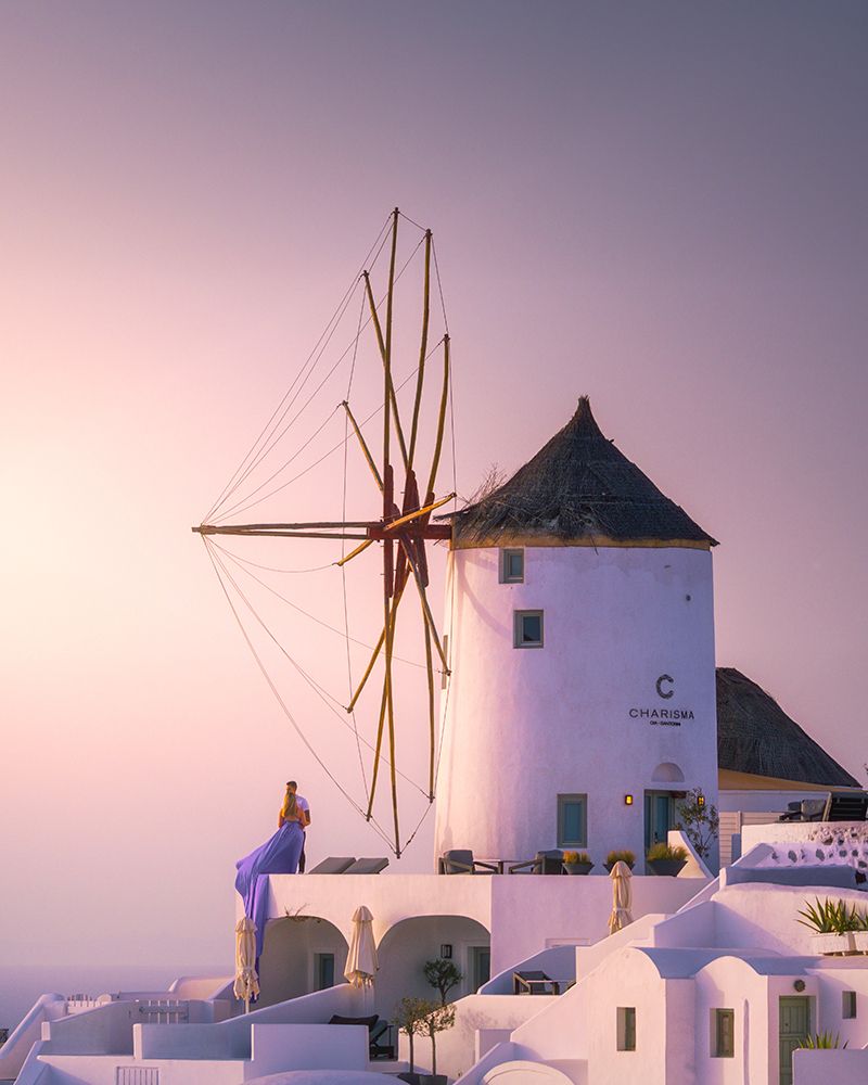 Santorini Weddings art print by Sandeep Mathur for $57.95 CAD