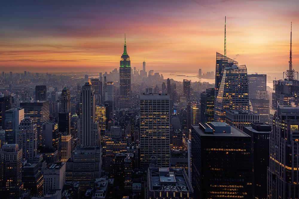 Big Apple art print by Jorge Ruiz Dueso for $57.95 CAD
