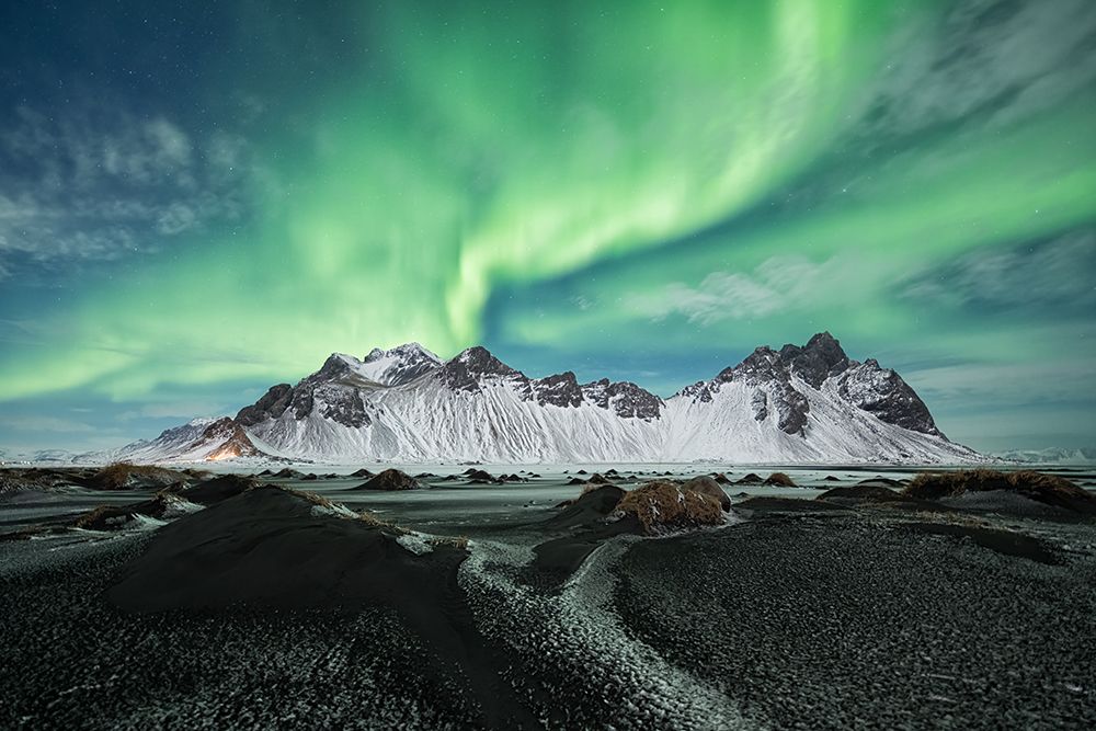 Stokksnes Aurora art print by Bjoern Alicke for $57.95 CAD