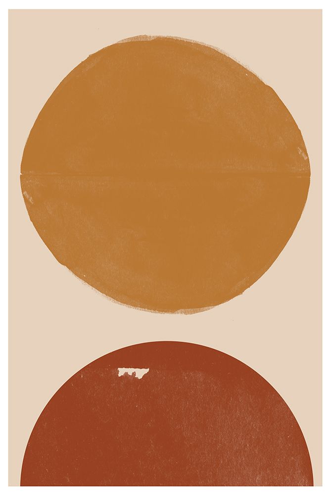 Burn Orange Composition art print by The Miuus Studio for $57.95 CAD