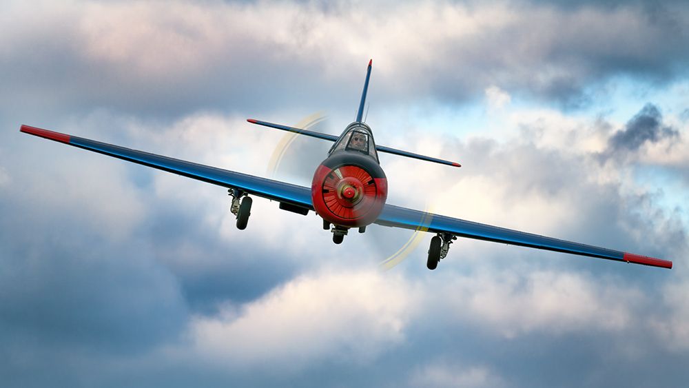 Flying in clouds art print by Piotr Wrobel for $57.95 CAD