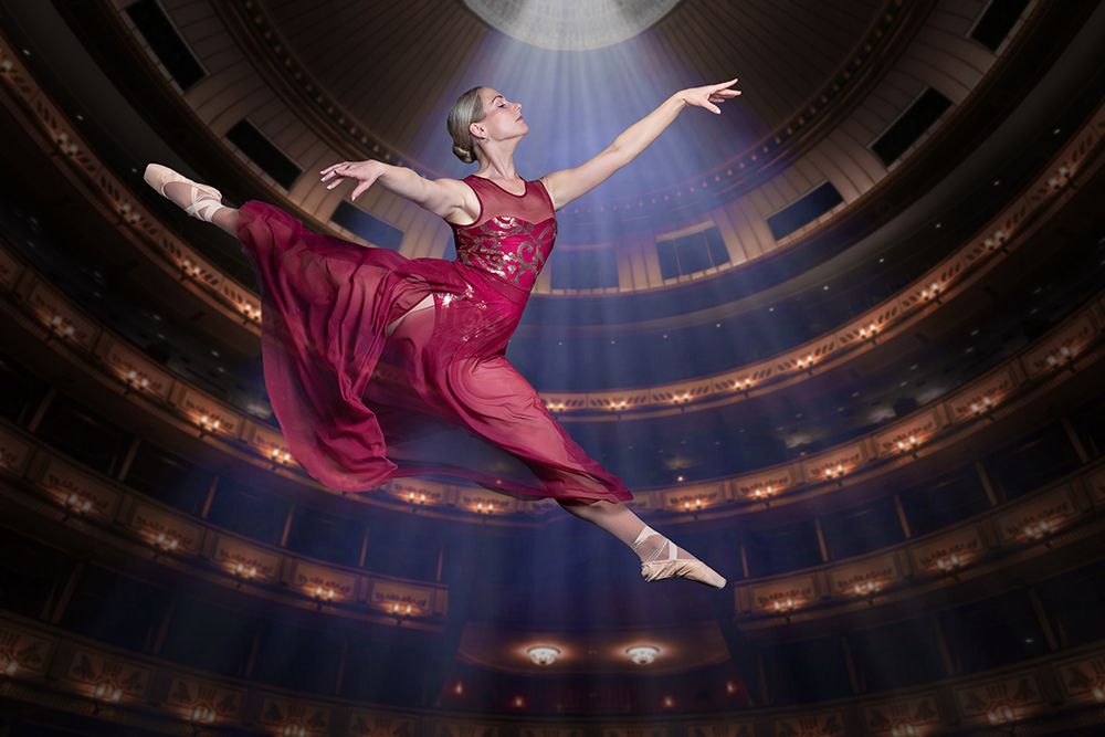 Ballerinarouge art print by Marcel Egger for $57.95 CAD