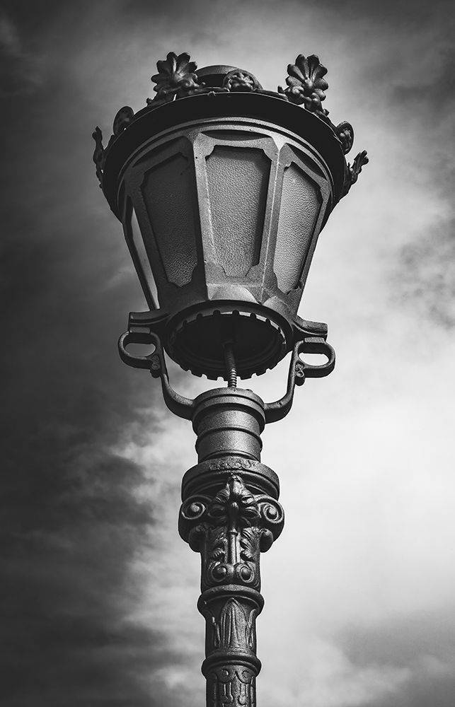 Portrait of lampshade art print by Dragan Trosic for $57.95 CAD