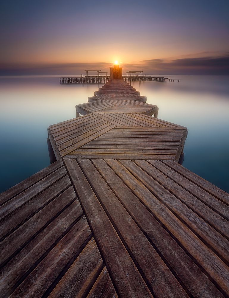 Palkway in the sun art print by Bartolome Lopez for $57.95 CAD