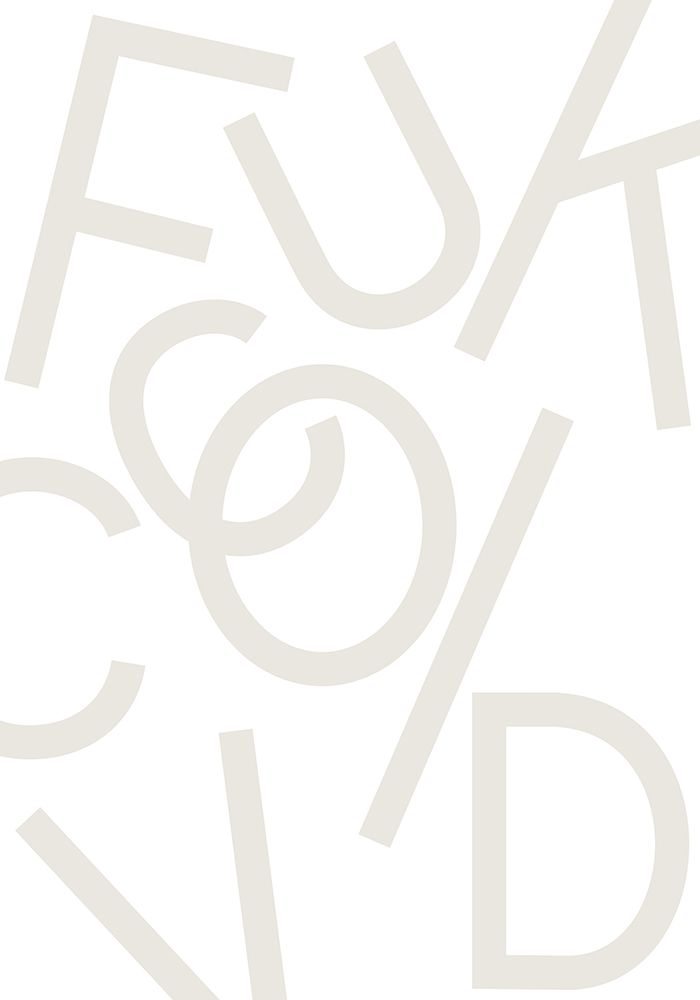 Fuck Covid - Gray art print by 1x Studio II for $57.95 CAD
