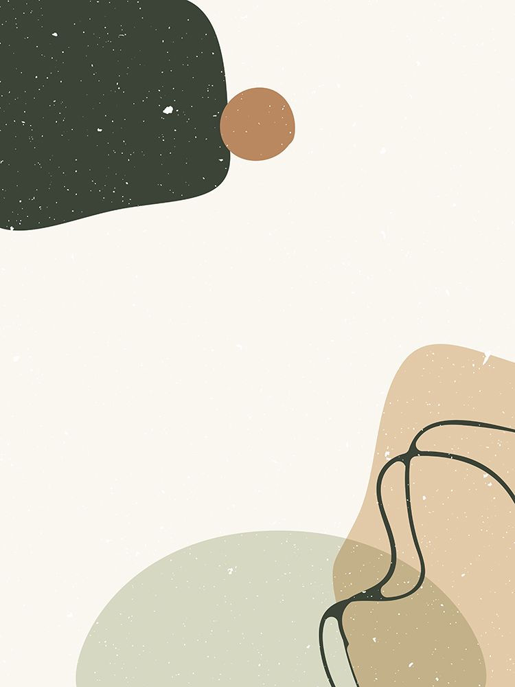 Abstract composition 8 art print by NKTN for $57.95 CAD