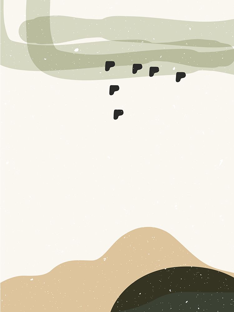Abstract composition 9 art print by NKTN for $57.95 CAD