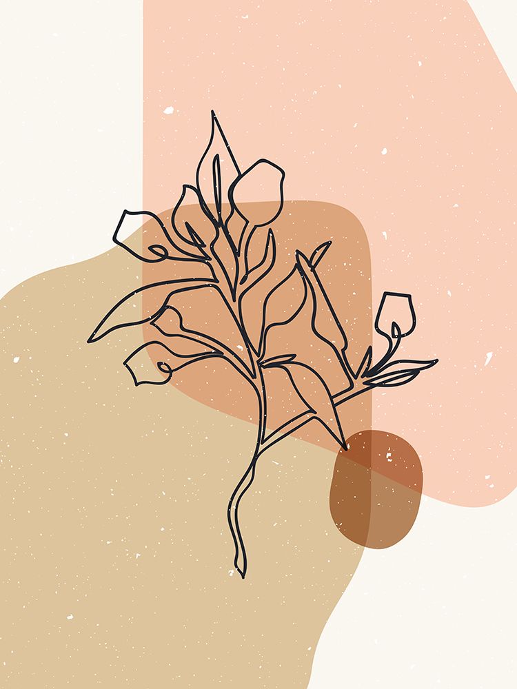 Abstract composition 14 art print by NKTN for $57.95 CAD