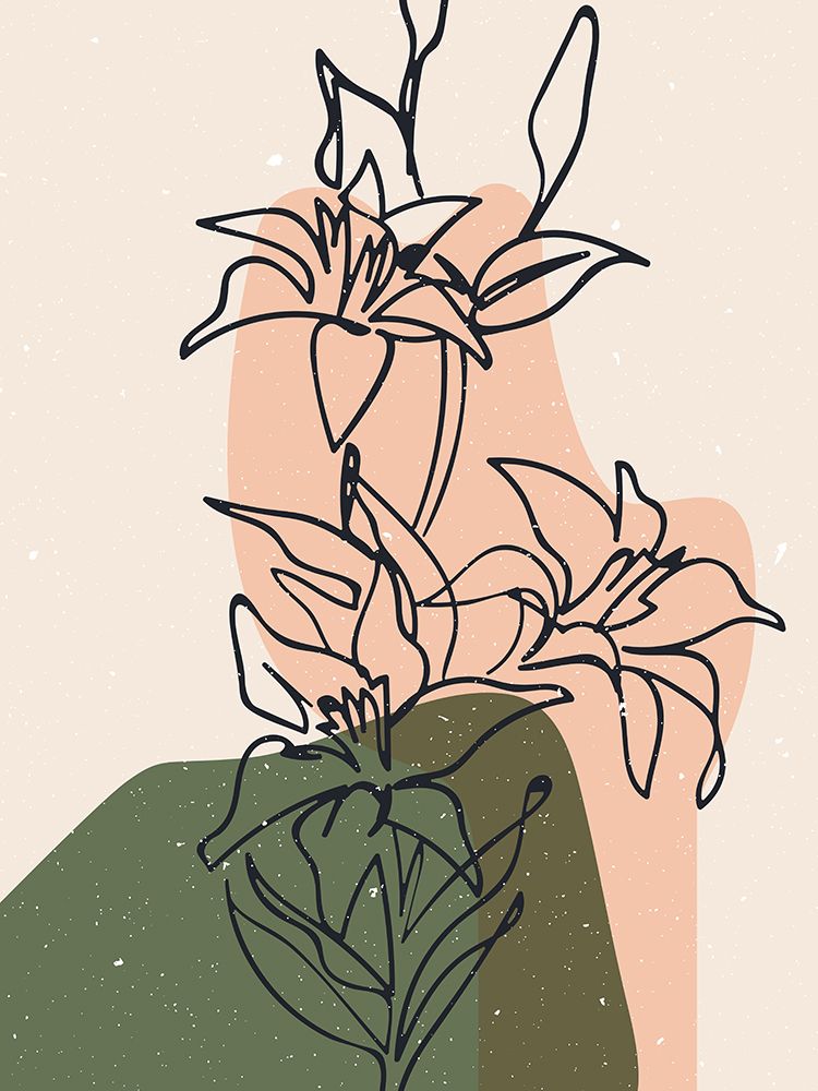 Abstract composition 17 art print by NKTN for $57.95 CAD