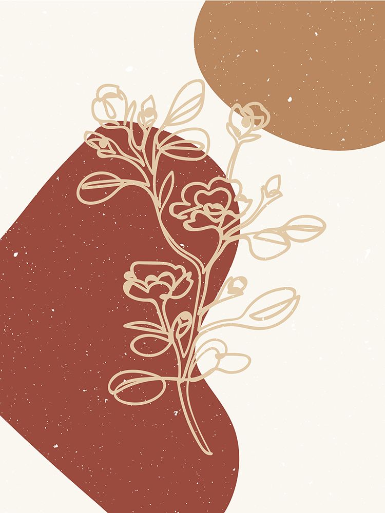 Abstract composition 19 art print by NKTN for $57.95 CAD