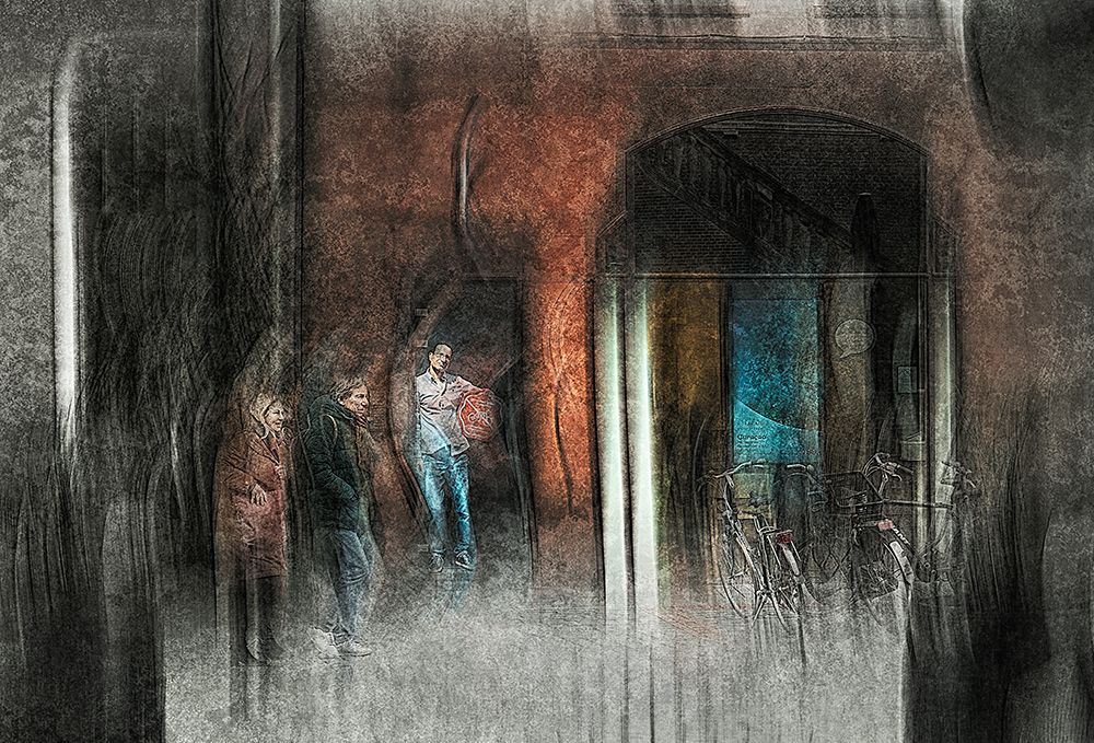 The Watcher art print by Jan Van Der for $57.95 CAD
