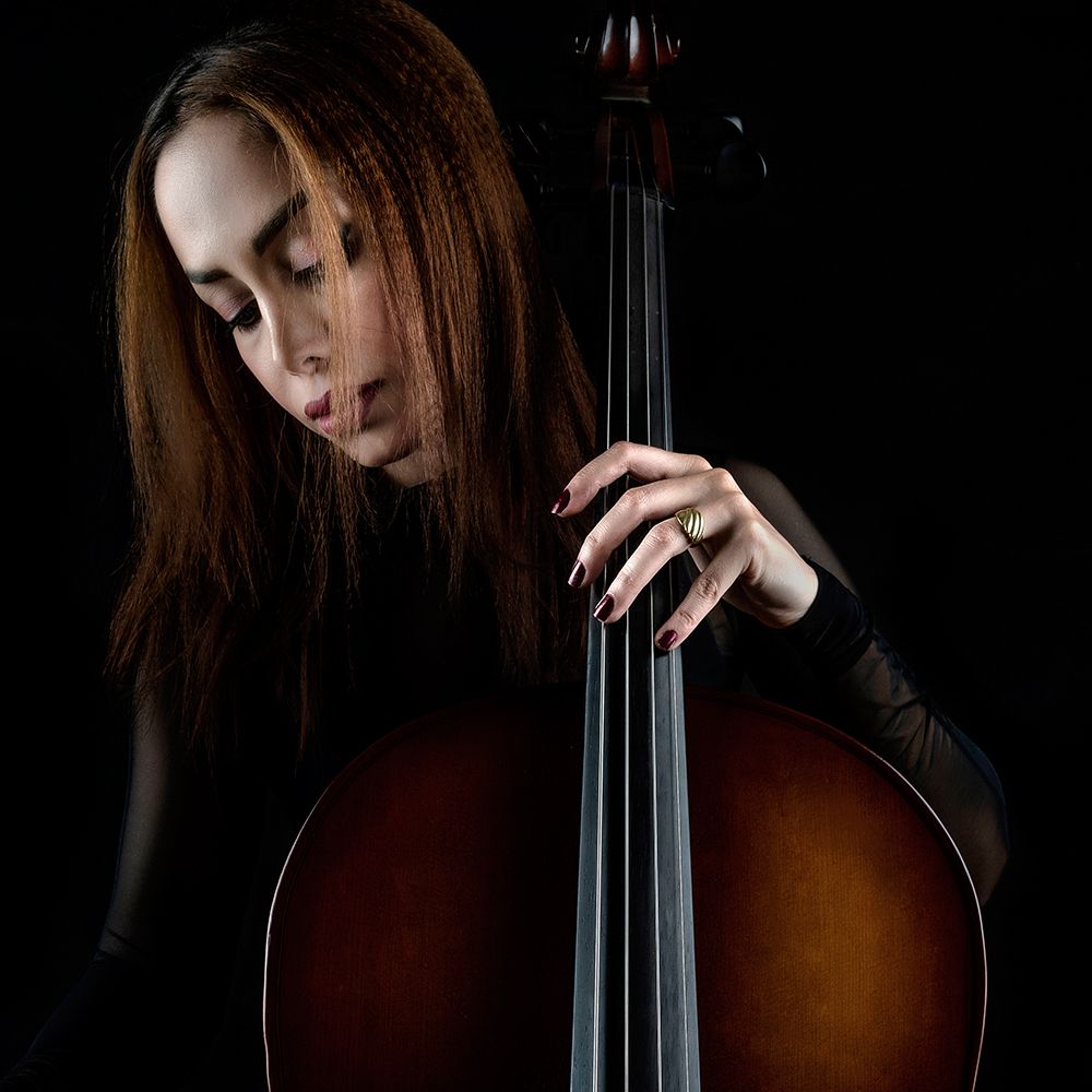 Cellist art print by Abbas Arabzadeh for $57.95 CAD