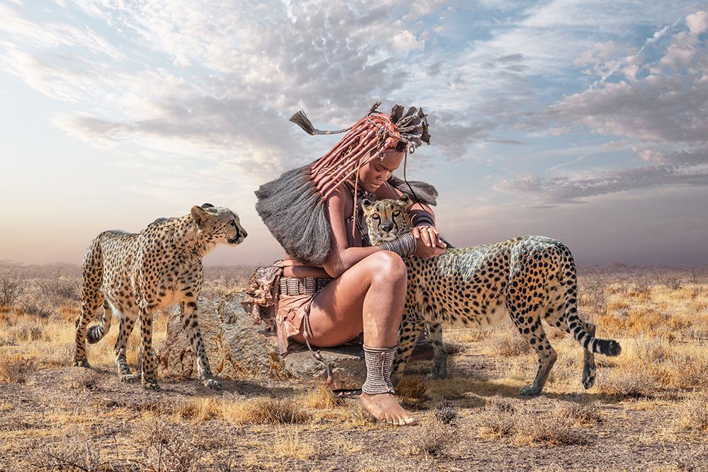 CheetahPrayer art print by Marcel Egger for $57.95 CAD