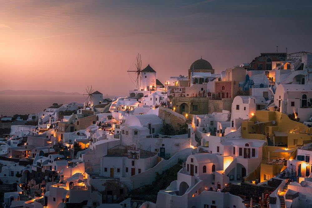Oia art print by Sandeep Mathur for $57.95 CAD