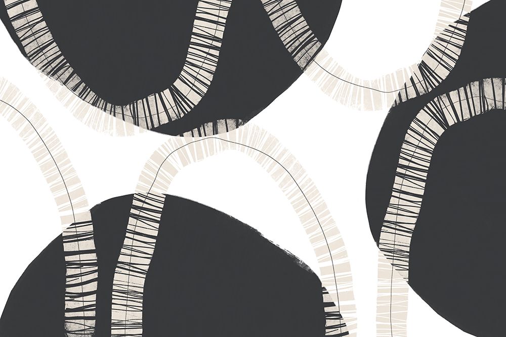Up And Down Abstract art print by Uplusmestudio for $57.95 CAD