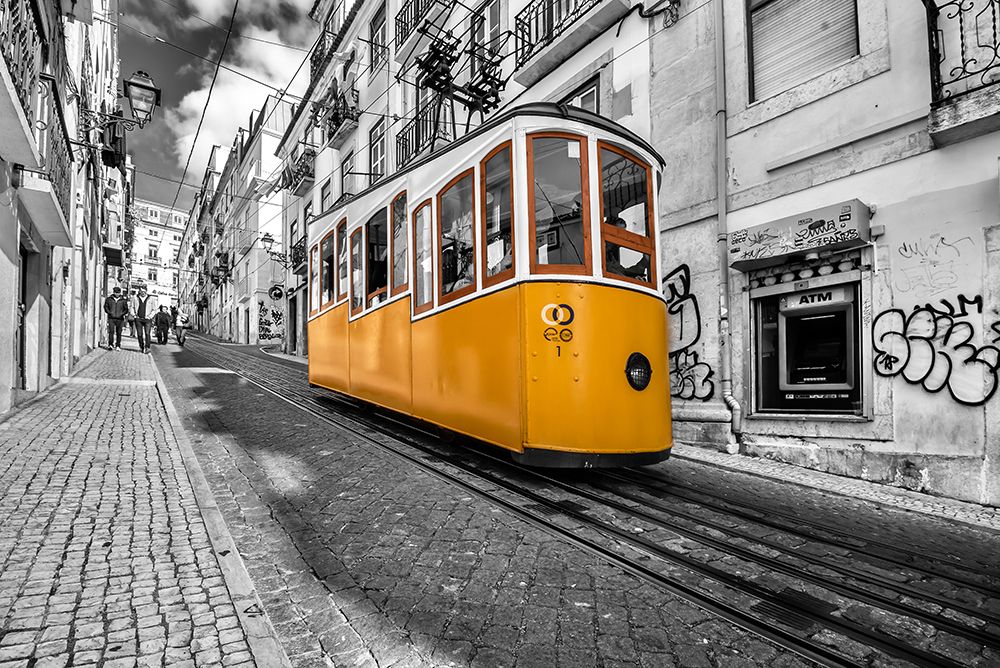Funicular Bairro Alto art print by Mike Kreiten for $57.95 CAD