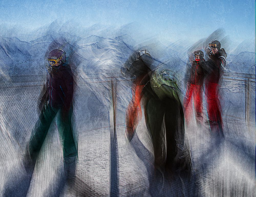 Downhill Break art print by Jan Van Der for $57.95 CAD