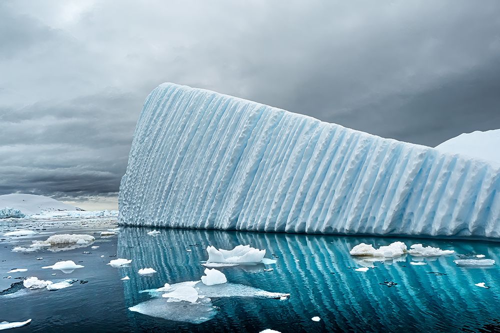 Stripes on ice art print by Michel Groleau for $57.95 CAD