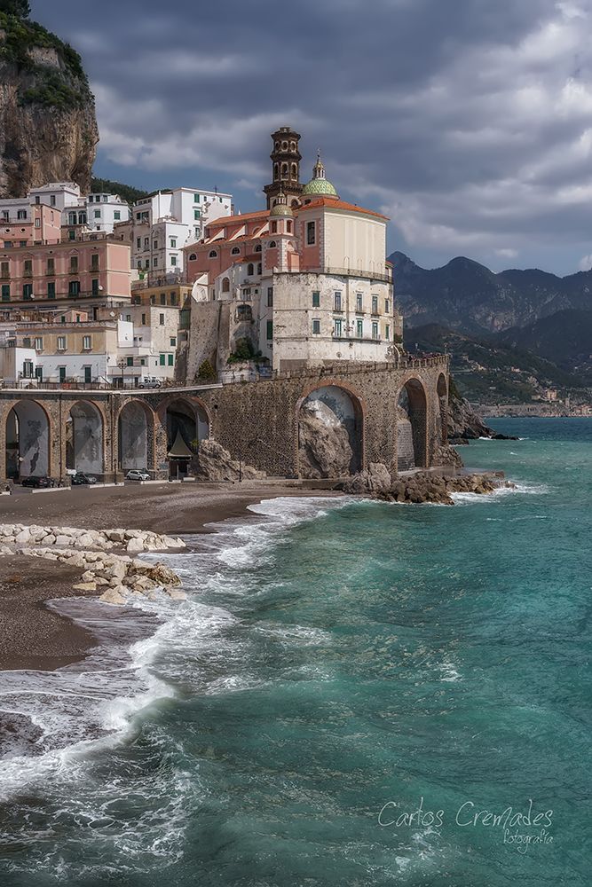 Amalfi art print by Carlos Cremades for $57.95 CAD