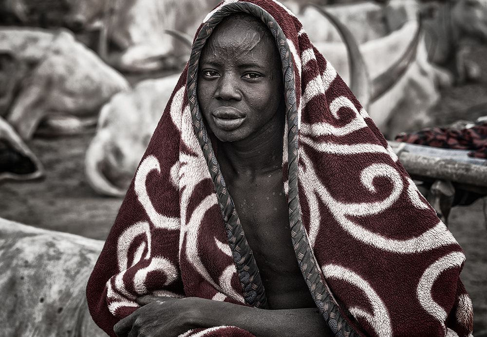 Mundari tribe child. art print by Joxe Inazio Kuesta for $57.95 CAD