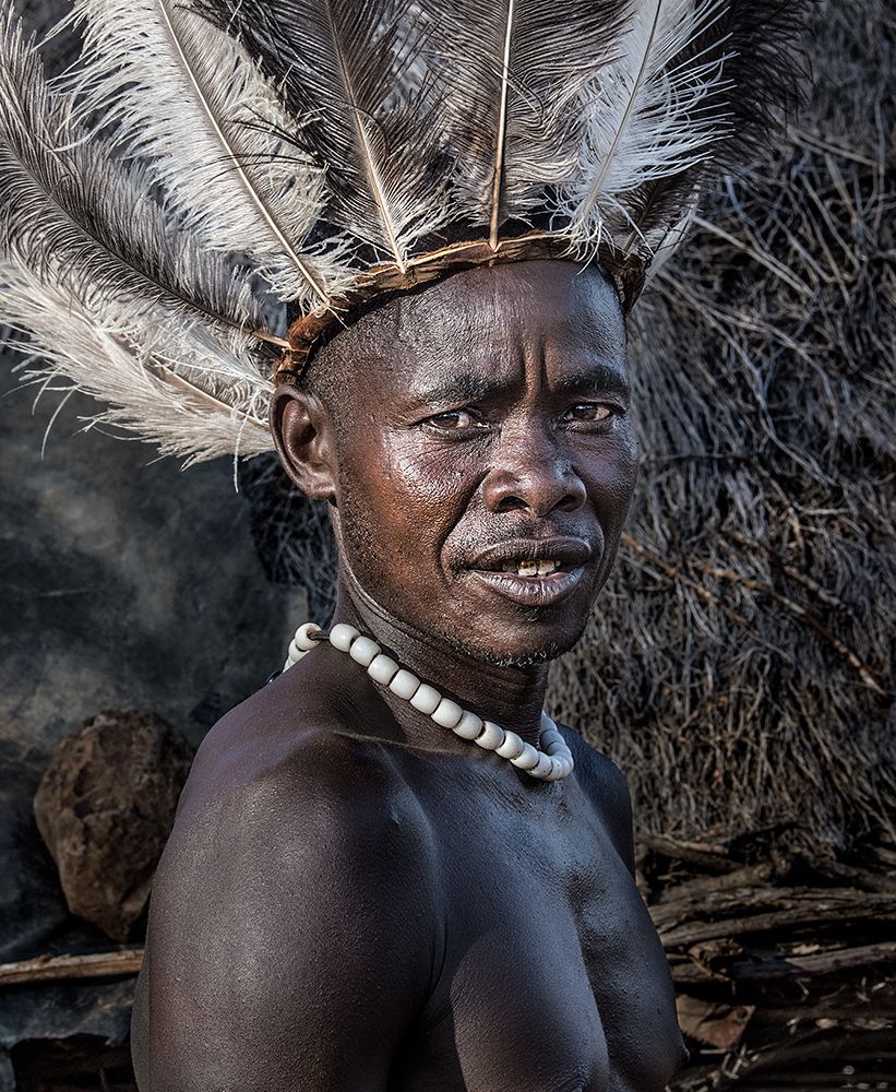 Pokot tribe man - Kenya art print by Joxe Inazio Kuesta for $57.95 CAD