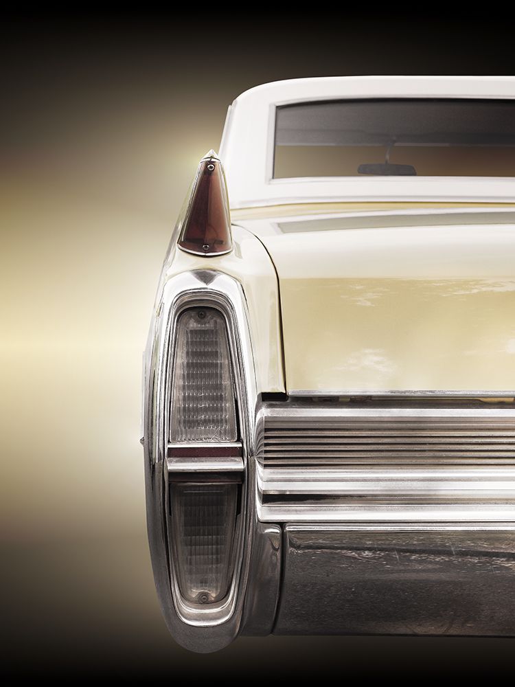 American classic car Coupe Deville 1964 art print by Beate Gube for $57.95 CAD